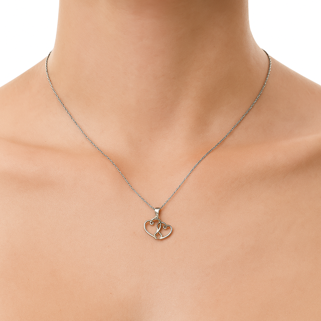 Chain with pendant necklace set for girls and women casual daily and party wear