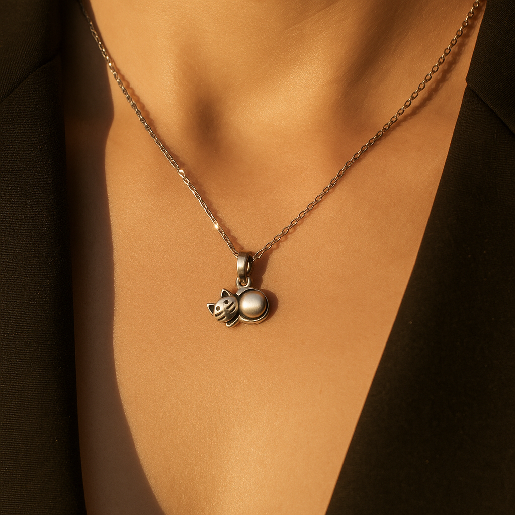 Cat Necklace for Women, Kids & Girls - Cat Jewelry - Cat Lover Gifts